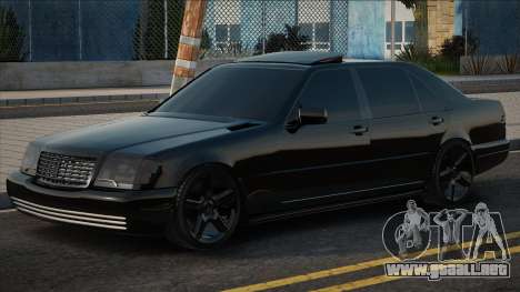 Mercedes-Benz S600 Black edit para GTA San Andreas