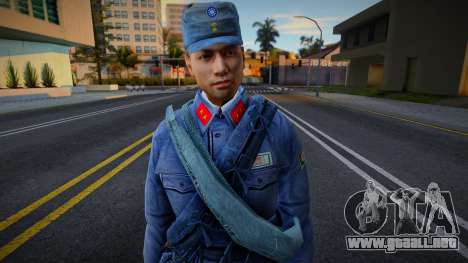 WW2 Chinese Soldier v3 para GTA San Andreas