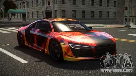 Audi R8 V10 R-Sport S12 para GTA 4