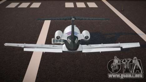 Embraer Phenom 100 v1 para GTA San Andreas