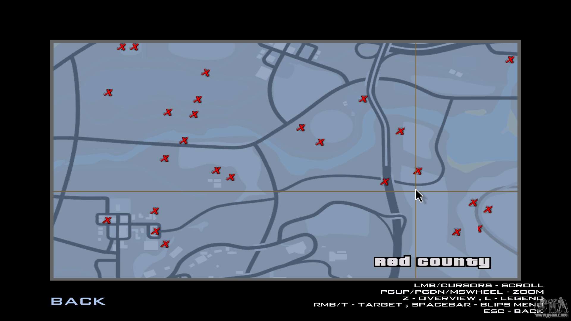 Mapa GTA 5 Tesoros