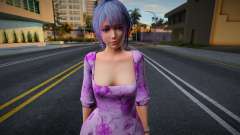 DOAXVV Shizuku - Flower Dress para GTA San Andreas