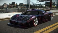 Koenigsegg Agera One G-Sport S10 para GTA 4