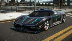 Koenigsegg Agera One G-Sport S9 para GTA 4