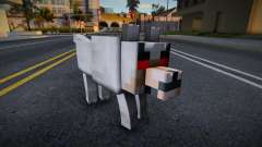 Minecraft Lobo v2 para GTA San Andreas