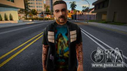 Abuelo viejo motociclista para GTA San Andreas