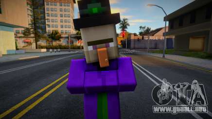 Minecraft La Bruja Skin para GTA San Andreas