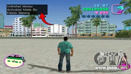 Código de trucos para dinero ilimitado para GTA Vice City