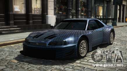 Nissan Skyline R34 X-Custom LE S10 para GTA 4