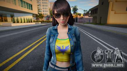 Fatal Frame 5 Haruka Momose - Jacket Jeans v1 para GTA San Andreas