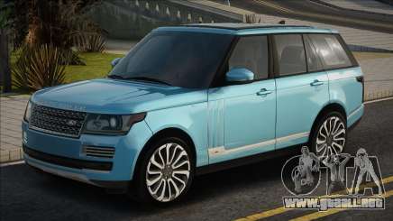 Range Rover SVA [Blue] para GTA San Andreas