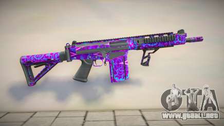 Colorful M4 para GTA San Andreas