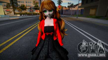 Gta san skin Yuko remake para GTA San Andreas