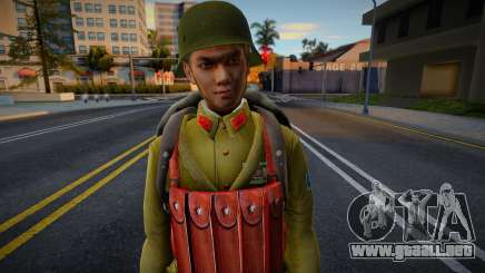 WW2 Chinese Soldier v4 para GTA San Andreas