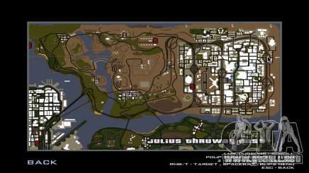 Map by ladislaoworkplace v2 para GTA San Andreas