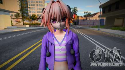 Fate Excela: Astolfo Casual para GTA San Andreas