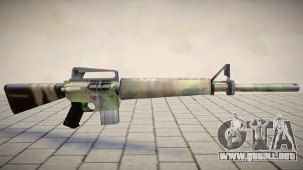 XM16E1 from Metal Gear Solid 3: Snake Eater para GTA San Andreas