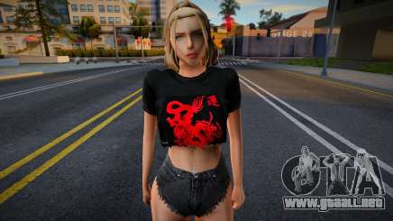 Tyriss Girl 1 para GTA San Andreas