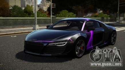 Audi R8 V10 R-Sport S8 para GTA 4