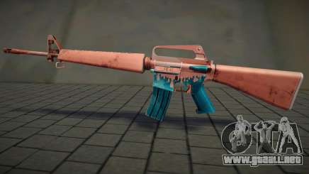 New M4 v7 para GTA San Andreas