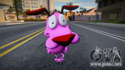 Courage The Cowardly Dog (Coraje El Perro Cobard para GTA San Andreas