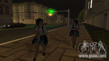 Triada de Chicas Pandillas para GTA San Andreas