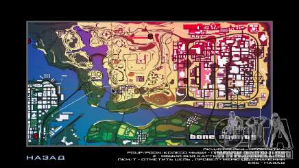 Mapa de colores para GTA San Andreas