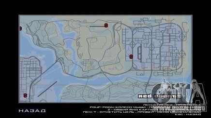 Mapa transparente para GTA San Andreas