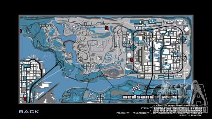 Blue State Map para GTA San Andreas