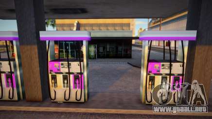 Gasolinera Cyreus Gang para GTA San Andreas