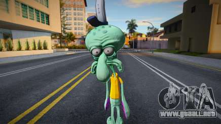 Calamardo Tentaculos Con Cara De Amargado De Bob para GTA San Andreas