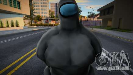 Among Us Imposter Musculosos Black para GTA San Andreas