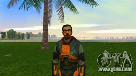 Gordon Freeman Red Eyes para GTA Vice City