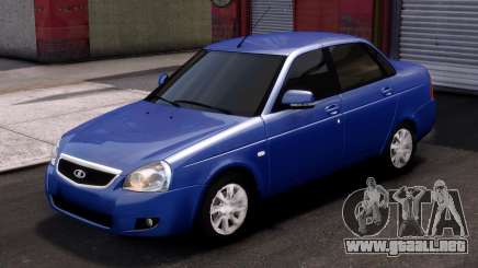 Lada Priora Blue para GTA 4
