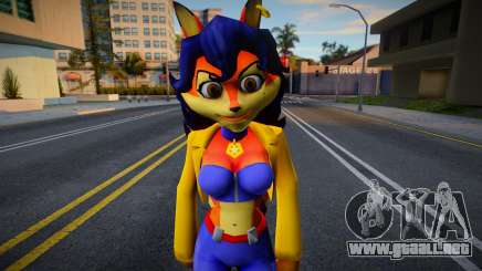 Carmelita Fox de PlayStation All-Stars Battle Ro para GTA San Andreas