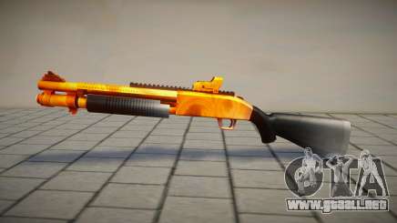 Chromegun Gold para GTA San Andreas