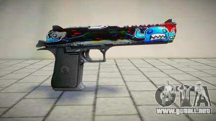 Vinyl Desert Eagle para GTA San Andreas