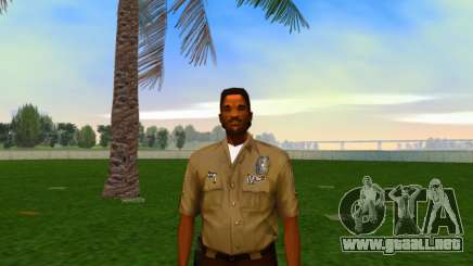 Lance Vance (Cop Outfit) Upscaled Ped para GTA Vice City