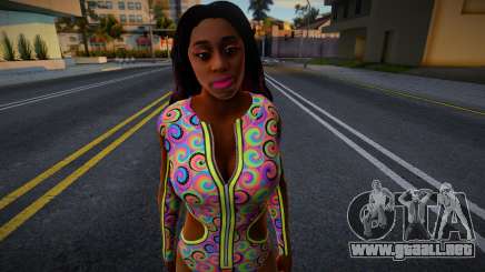 Naomi WWE 2020 v1 para GTA San Andreas