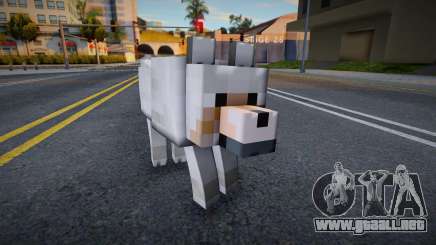 Minecraft Lobo v1 para GTA San Andreas