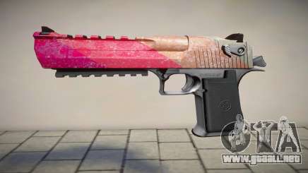 Three Color Gun Desert Eagle para GTA San Andreas