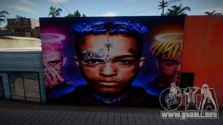 XXXTENTACION & LIL PEEP WALL ART para GTA San Andreas