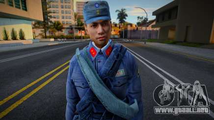 WW2 Chinese Soldier v3 para GTA San Andreas