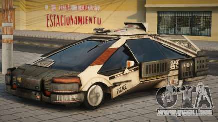 Sci-Fi Police Car para GTA San Andreas