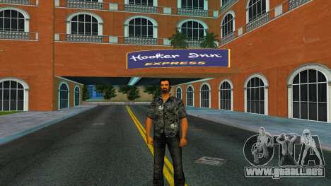 Mean Street Taxis Driver Skin para GTA Vice City