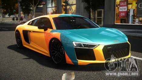 Audi R8 V10 E-Style S6 para GTA 4