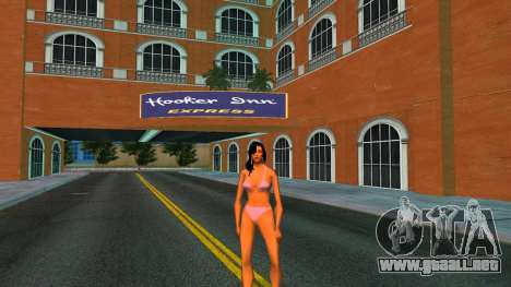 Artworks Girl Swimsuit para GTA Vice City