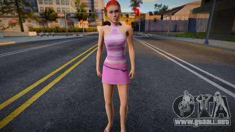 Niña en vestido estilo CR 4 para GTA San Andreas