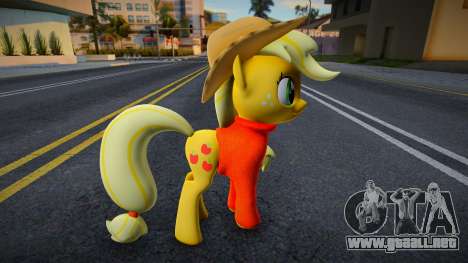 Applejack Winter para GTA San Andreas