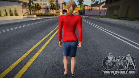 Mujer ordinaria en estilo KR 7 para GTA San Andreas